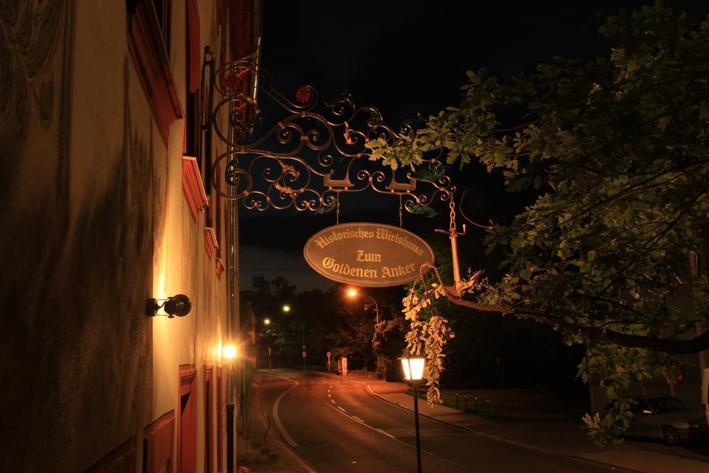 Hotel Zum Goldenen Anker Bamberg Bagian luar foto
