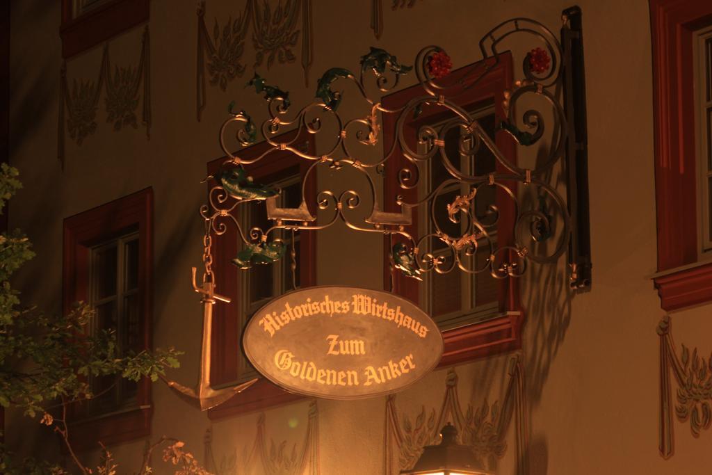 Hotel Zum Goldenen Anker Bamberg Bagian luar foto